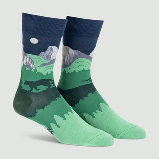 Men's Socks - Half Dome Yosemite-Socks-Sock it to Me-Stella Violet Boutique in Arvada, Colorado