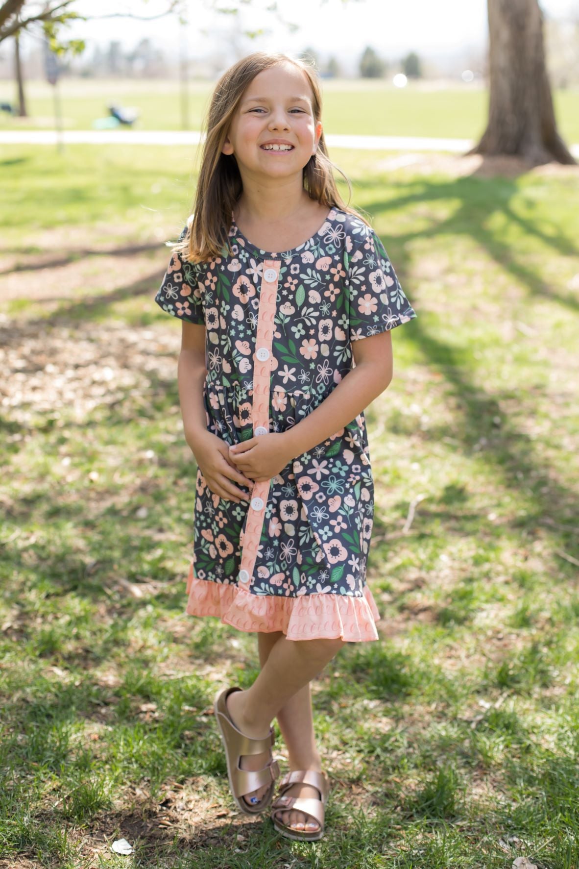 Happiness Blooms Dress-Dress-Wellie Kate-Stella Violet Boutique in Arvada, Colorado