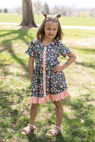 Happiness Blooms Dress-Dress-Wellie Kate-Stella Violet Boutique in Arvada, Colorado