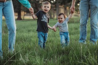 Hiking Buddy Onesie-Baby One-Pieces-Made of Mountains-Stella Violet Boutique in Arvada, Colorado