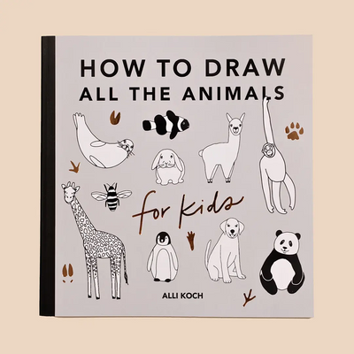How to Draw Animals Books for Kids-Book-Paige Tate & Co-Stella Violet Boutique in Arvada, Colorado