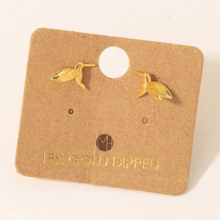 Hummingbird Stud Earrings-Earrings-Fame Accessories-Stella Violet Boutique in Arvada, Colorado