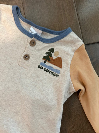 Trail Scout 2-Piece Set-Baby & Toddler Outfits-Bon Bebe-Stella Violet Boutique in Arvada, Colorado