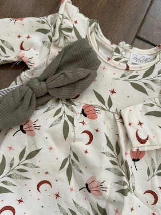 Twilight Garden Set – 3 Piece Outfit-Baby & Toddler Outfits-Bon Bebe-Stella Violet Boutique in Arvada, Colorado