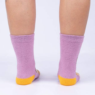 Women's Cozy Slipper Sock - I'm Nuts About You-Socks-Sock it to Me-Stella Violet Boutique in Arvada, Colorado