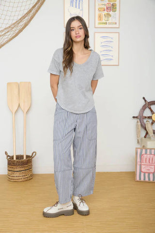 Everyday Exposed Seam Tee-Shirts & Tops-Blu Pepper-Stella Violet Boutique in Arvada, Colorado