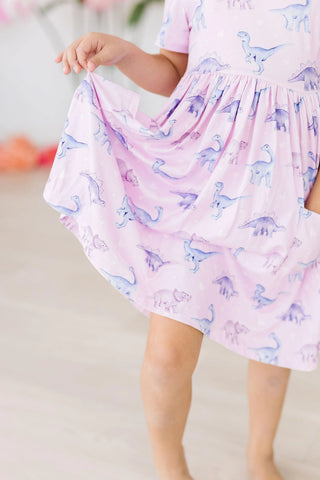Jurassic Joy Twirl Dress-Dresses-Mila & Rose-Stella Violet Boutique in Arvada, Colorado