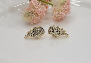 Angel Wing Stud Earrings-Earrings-Betty Oh-Stella Violet Boutique in Arvada, Colorado