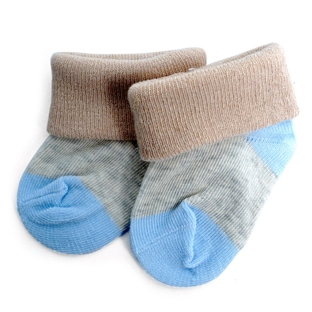 Two Toned Babies Socks-Socks-Selini NY-Stella Violet Boutique in Arvada, Colorado