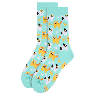 Women's Kittens Socks-Socks-Selini NY-Stella Violet Boutique in Arvada, Colorado