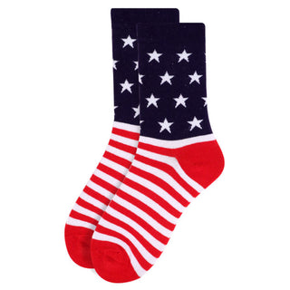 Women's American Flag Socks-Socks-Selini NY-Stella Violet Boutique in Arvada, Colorado