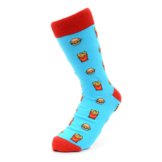 Women's Hamburger & French Fries Socks-Socks-Selini NY-Stella Violet Boutique in Arvada, Colorado