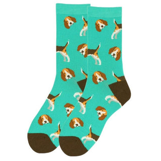 Women's Beagle Socks-Socks-Selini NY-Stella Violet Boutique in Arvada, Colorado