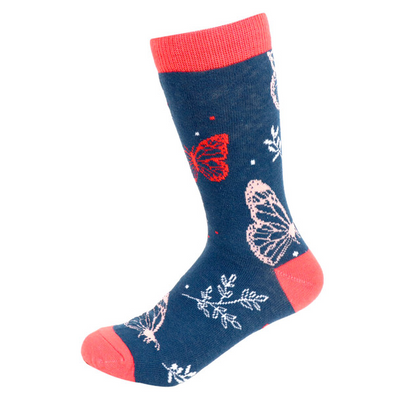Women's Butterfly Socks-Socks-Selini NY-Stella Violet Boutique in Arvada, Colorado