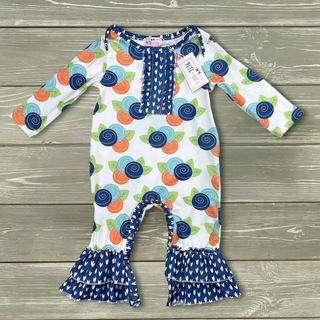 Linden Floral Romper-Romper-Pete & Lucy-Stella Violet Boutique in Arvada, Colorado