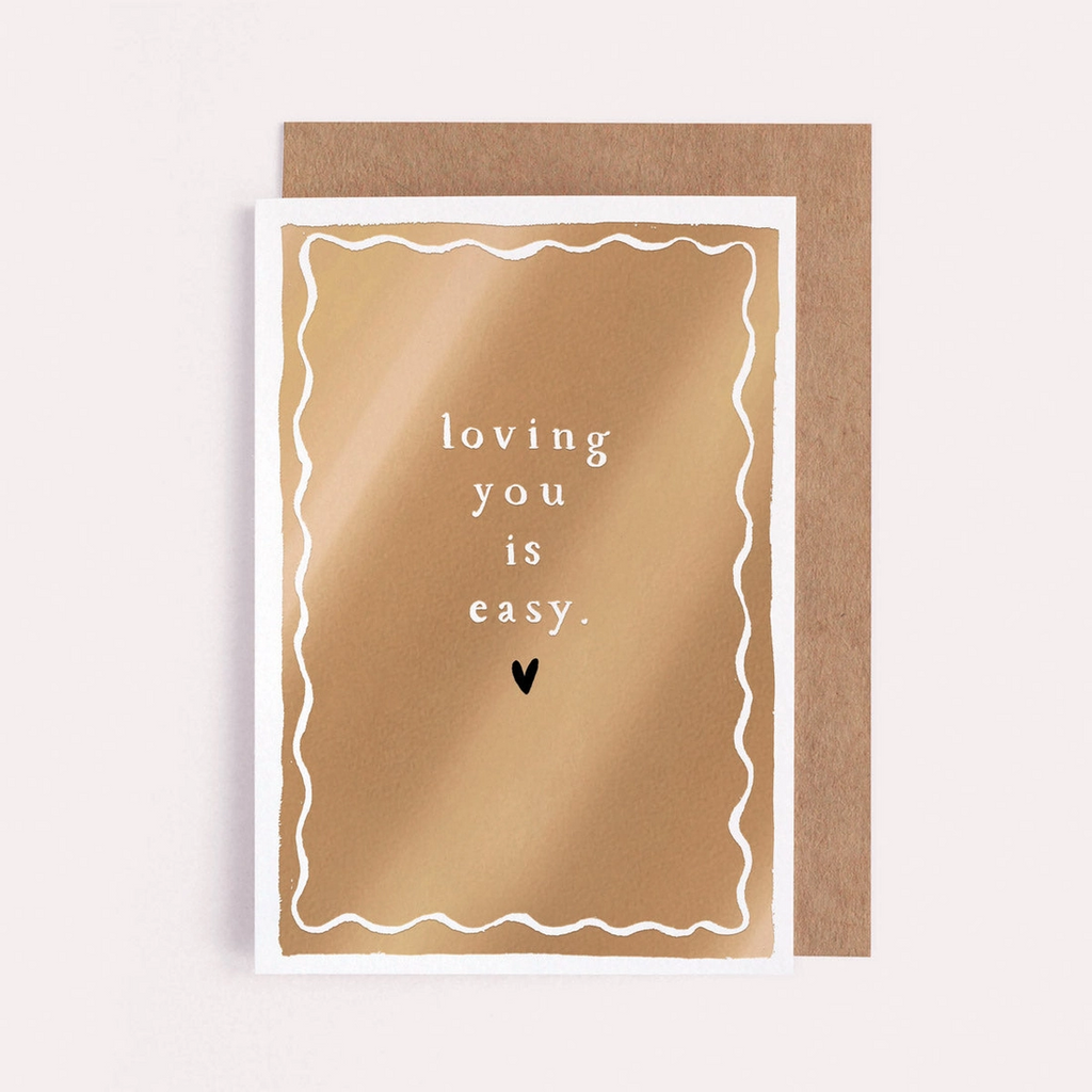 Loving You is Easy Card – Stella Violet