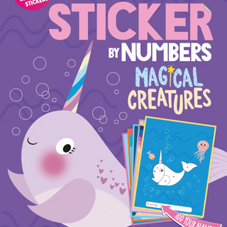 My First Sticker by Numbers: Magical Creatures-Book-Sourcebooks-Stella Violet Boutique in Arvada, Colorado