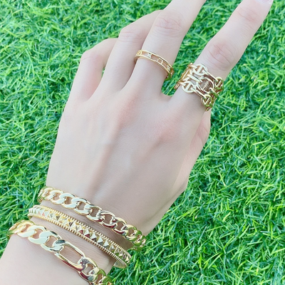 Triple Layer Mariner Ring-Rings-OMG Blings-Stella Violet Boutique in Arvada, Colorado