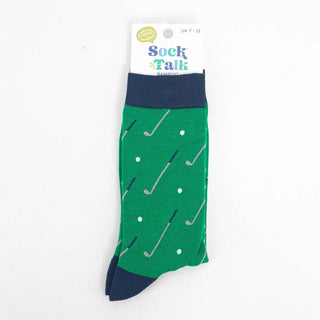 Men's Bamboo Socks - Golf-Socks-Sock Talk-Stella Violet Boutique in Arvada, Colorado