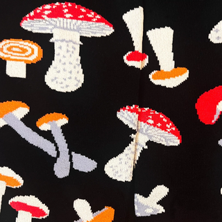 Men's Socks - Mushrooms-Socks-Imagery Socks-Stella Violet Boutique in Arvada, Colorado