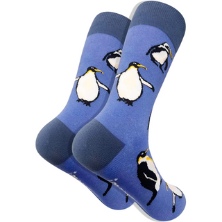 Men's Socks - Penguin-Socks-Imagery Socks-Stella Violet Boutique in Arvada, Colorado