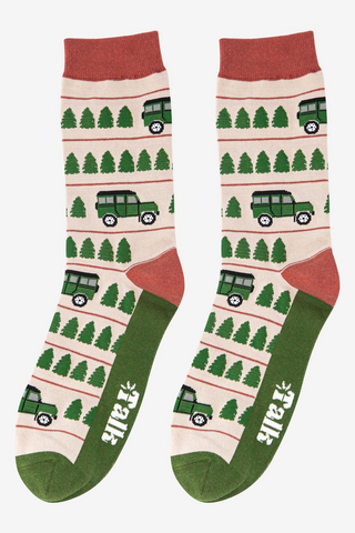 Men's Bamboo Socks - Off Road Vehicle-Socks-Sock Talk-Stella Violet Boutique in Arvada, Colorado