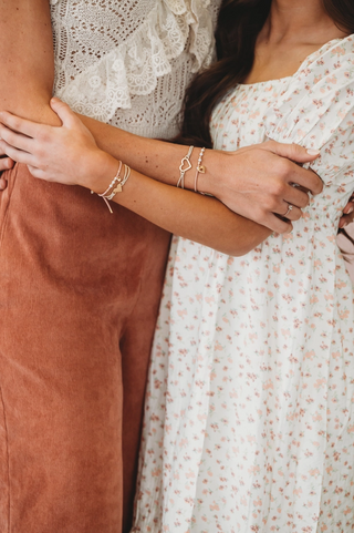 Mother/Daughter Hair Tie Bracelets-Jewelry-k'lani-Stella Violet Boutique in Arvada, Colorado