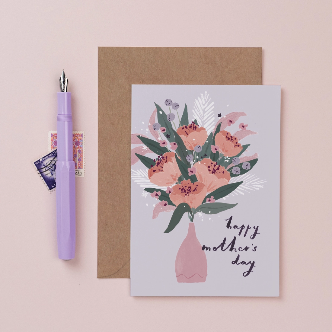 Mother's Day Flowers Card-Greeting Card-Sister Paper Co.-Stella Violet Boutique in Arvada, Colorado