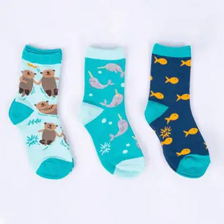 Crew Sock Pack: My Otter Half-Socks-Sock it to Me-Stella Violet Boutique in Arvada, Colorado