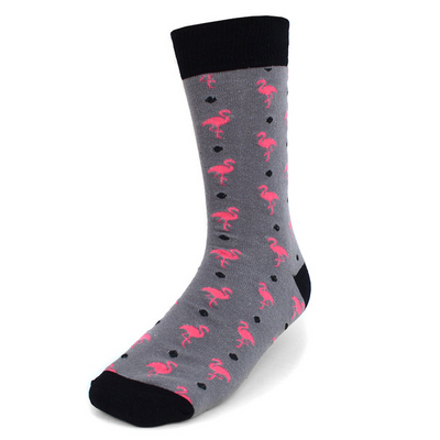 Men's Flamingos Socks-Socks-Selini NY-Stella Violet Boutique in Arvada, Colorado