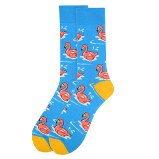 Men's Flamingo Socks-Socks-Selini NY-Stella Violet Boutique in Arvada, Colorado