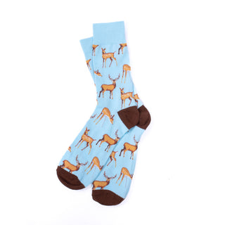 Men's Deer Family Socks-Socks-Selini NY-Stella Violet Boutique in Arvada, Colorado