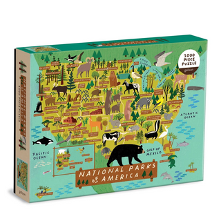 National Parks of America 1000 Piece Puzzle-Card Games-Chronicle Books-Stella Violet Boutique in Arvada, Colorado