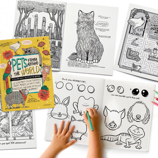 Pets Coloring + Activity: Mazes, Puzzles, Jokes + More-Book-Your Very Favorite-Stella Violet Boutique in Arvada, Colorado