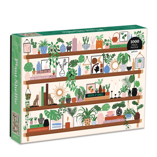 Plant Shelfie 1000 Piece Puzzle-Card Games-Chronicle Books-Stella Violet Boutique in Arvada, Colorado