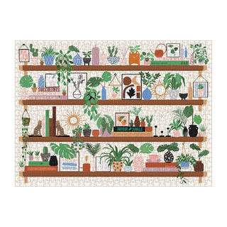 Plant Shelfie 1000 Piece Puzzle-Card Games-Chronicle Books-Stella Violet Boutique in Arvada, Colorado