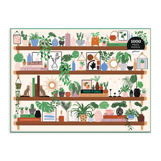 Plant Shelfie 1000 Piece Puzzle-Card Games-Chronicle Books-Stella Violet Boutique in Arvada, Colorado