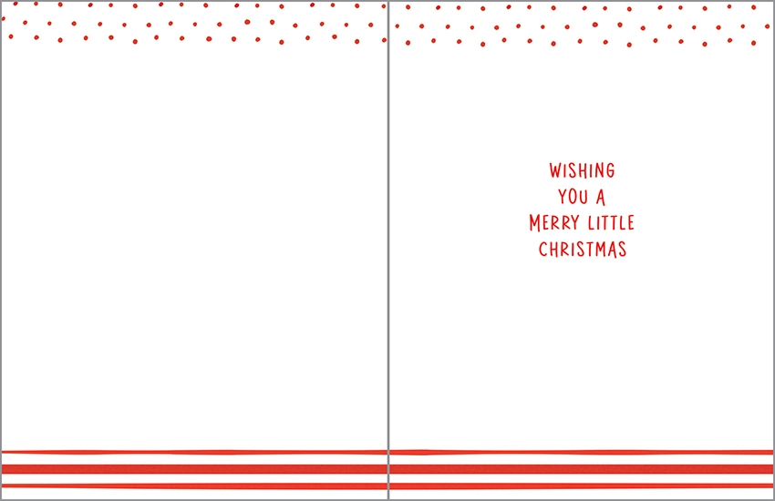 Polka Dot Tree Christmas Greeting Card-Greeting Card-Gina B Designs-Stella Violet Boutique in Arvada, Colorado