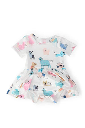 Puppy Pals Twirl Romper-Dresses-Mila & Rose-Stella Violet Boutique in Arvada, Colorado