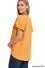 Flutter Sleeve V-Neck Top-Shirts & Tops-Zenana-Stella Violet Boutique in Arvada, Colorado