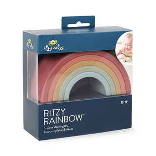 Ritzy Rainbow™ Stacking Toy-Sensory Toy-Itzy Ritzy-Stella Violet Boutique in Arvada, Colorado