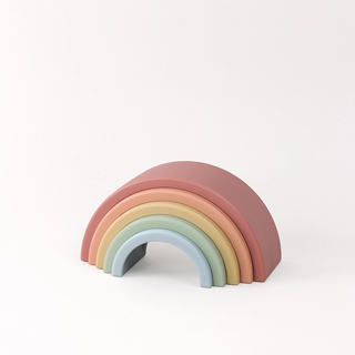 Ritzy Rainbow™ Stacking Toy-Sensory Toy-Itzy Ritzy-Stella Violet Boutique in Arvada, Colorado