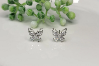 Mini Butterfly Post Earrings-Earrings-Betty Oh-Stella Violet Boutique in Arvada, Colorado