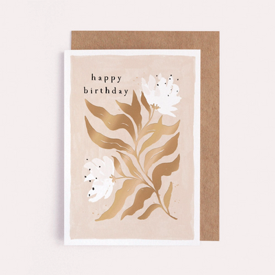 Serene Floral Birthday Card-Greeting Card-Sister Paper Co.-Stella Violet Boutique in Arvada, Colorado