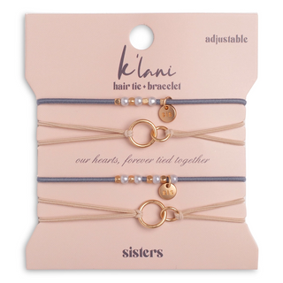 Sister Hair Tie Bracelets-Jewelry-k'lani-Stella Violet Boutique in Arvada, Colorado