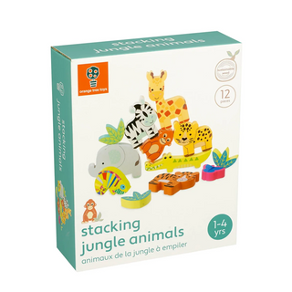 Jungle Animal Balancing Game-Toys-Orange Tree Toys-Stella Violet Boutique in Arvada, Colorado