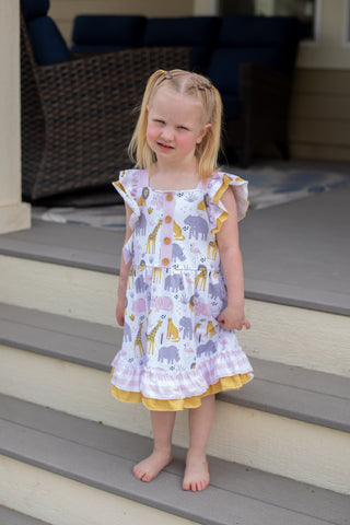 Zoo Days Dress-Dress-Clover Cottage-Stella Violet Boutique in Arvada, Colorado