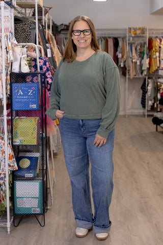 Everyday Weekend V-Neck-Top-Rae Mode-Stella Violet Boutique in Arvada, Colorado