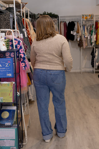 Button Down Cardigan-Shirts & Tops-Staccato-Stella Violet Boutique in Arvada, Colorado