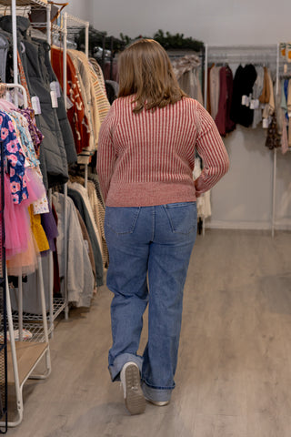 Fireside Zip Cardigan-Shirts & Tops-Zenana-Stella Violet Boutique in Arvada, Colorado